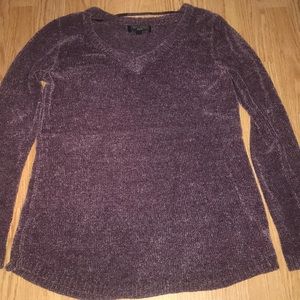 soft purple sweater